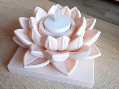 Lotus Tealight Holder (LED)