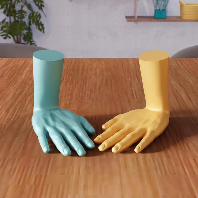 3D Decorative Hand STL File - 362