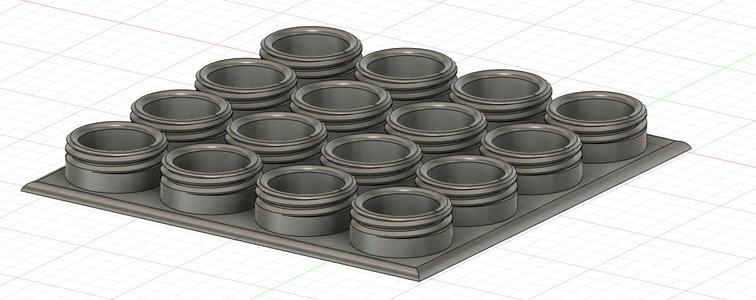 G2G Juice Character Cap Organizer (Holds 16)