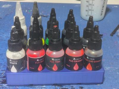 Gridfinity Alumilite Dye Holder