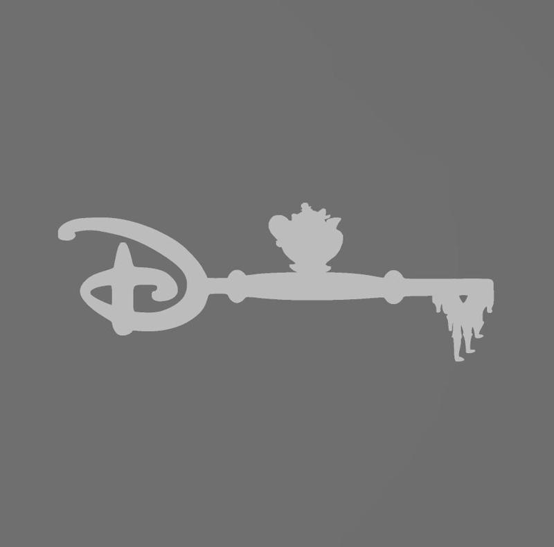 Key Beauty and the beast - key - key - beauty and the beast - disney - Mrs Samovar - Potts