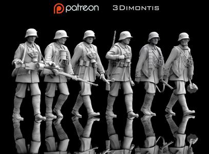 German soldiers ww1