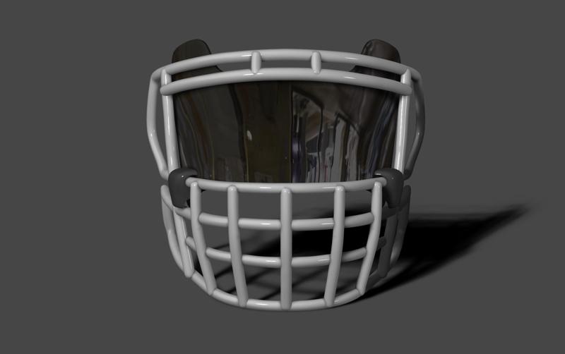Oakley Visor and Facemask II for NFL Riddell Speed helmet
