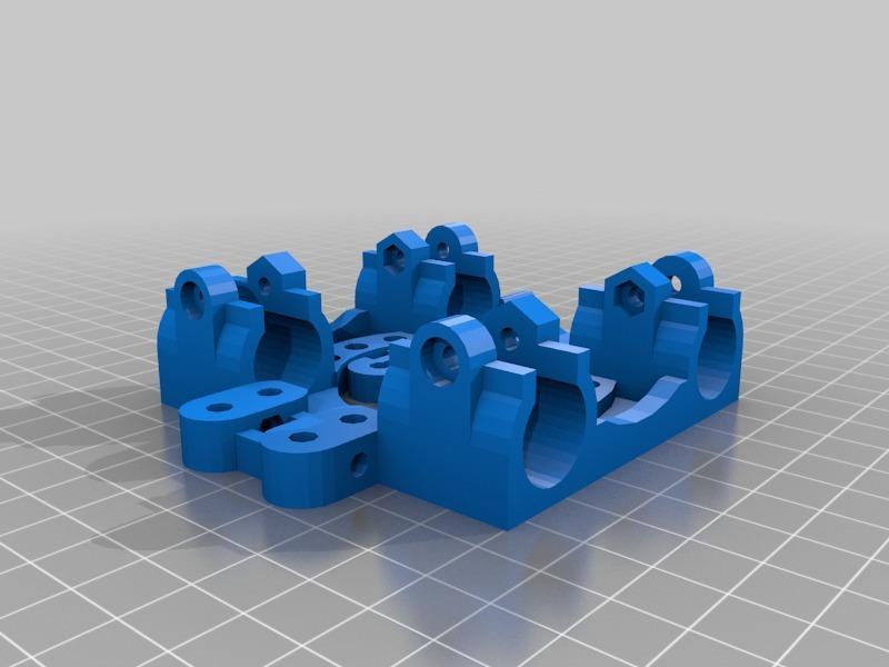 Prusa i2 X-Carriage with Lateral Fan (Jonaskuehling's remix)