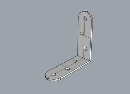 Angle bracket 6x6 CM
