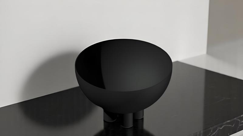 4 LEGGED ROUND BOWL / AYAKLI KASE