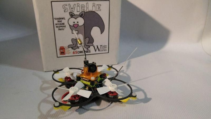 Swirlie - 64mm pico-sized Brushless Quad