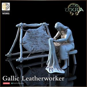 Gaul Leatherworker with Tanning frame - The Touta