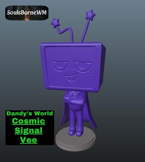 Dandy's World: Skin Cosmic Signal Vee