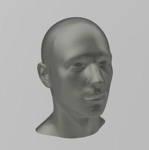 Head - headphone stand