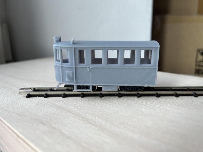 H0e/009 Freelance Railcar for Kato 4-axle chassis