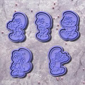 The Smurfs cookie cutters set of 5