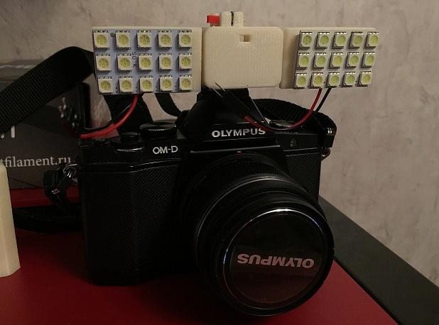 Lighting for macro photography with Light LED