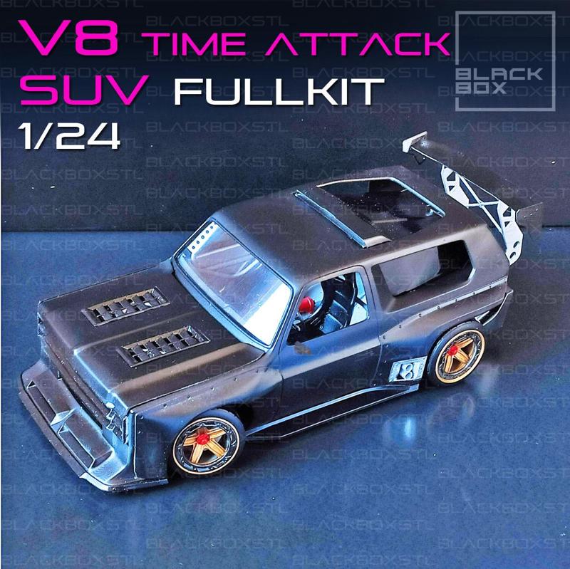 V8 TIME ATTACK SUV FULL MODELKIT 1-24th