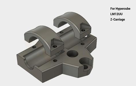 HyperCube Z Carriage for LM12UU