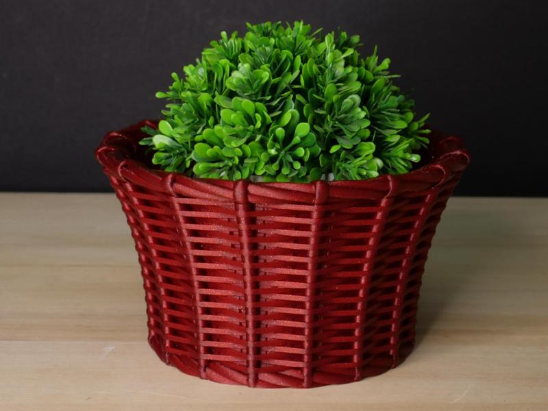 Woven Plant Pot - Cone