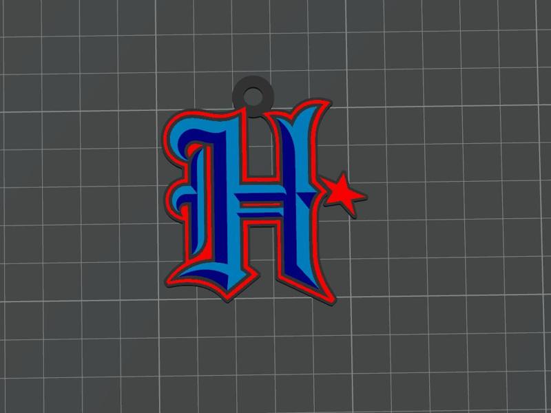 Houston Texans Keychain/Necklace