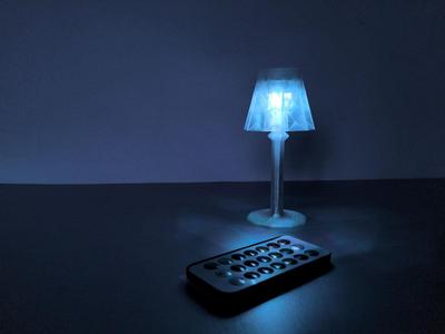 Cute Little Table Lamp (with remote control)