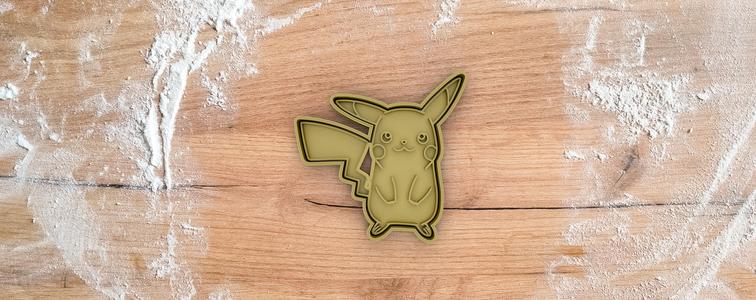 Pikachu cookie cutter from Pokemon