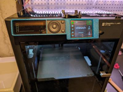 Bambu Labs P1 Series XTouch Side Mount P1S - Dual Screen 