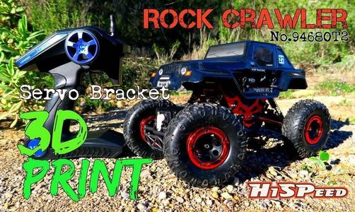 HSP Kulak 94680T2 3D Print Servo MOD Mini rock crawler 1:18
