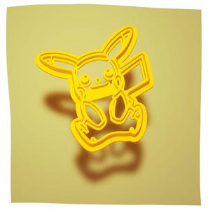 POKEMON PIKACHU COOKIE CUTTER