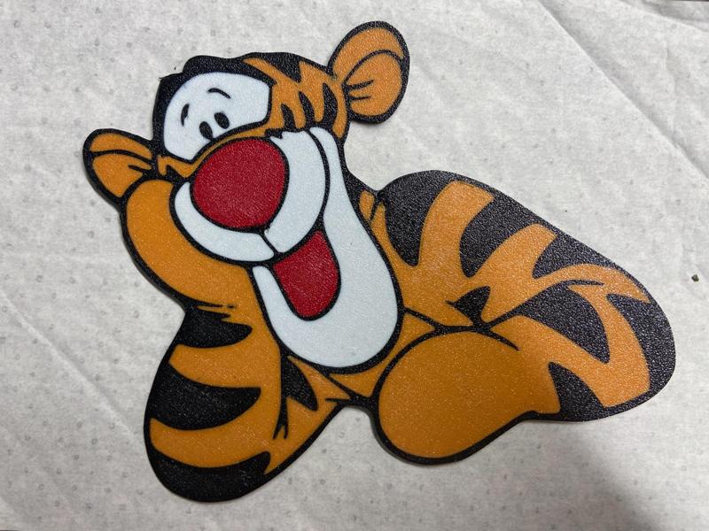Cute Tigger Wall Art 