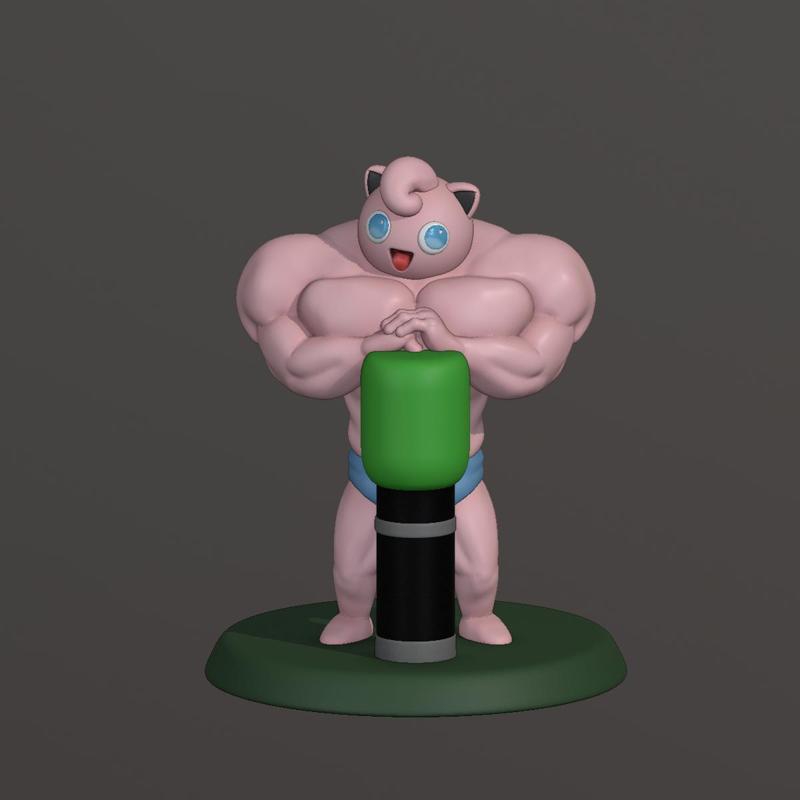 Jigglypuff ultra Swole / mamadisimo