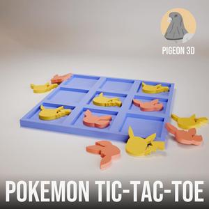 Pokemon Tic-Tac-Toe (Eevee and Pikachu)