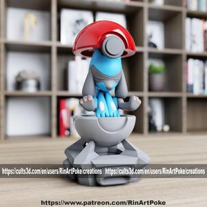 riolu in the pokeball from Pokemon