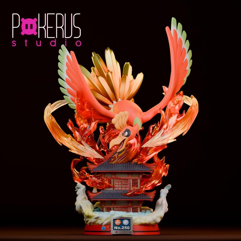 HoOh Statue - Pkrs Studio