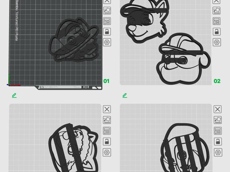 Paw Patrol Cookie Cutter Set