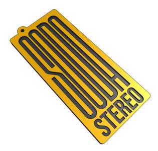 SODA STEREO 1986 LABEL KEYCHAIN