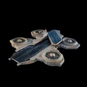 Avengers Helicarrier Chibi