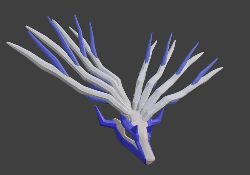 Xerneas mask with horns