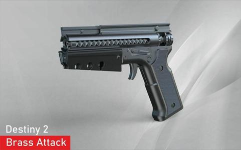 Destiny 2 - Brass Attack legendary side arm