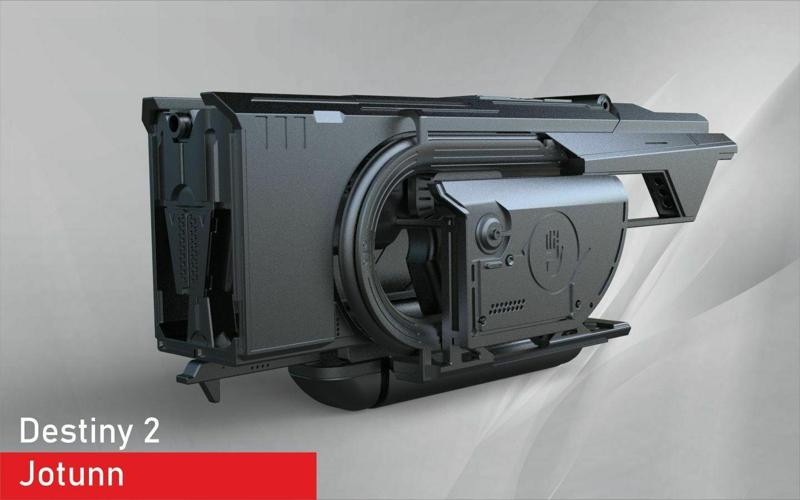 Destiny 2 - Jotunn exotic fusion rifle