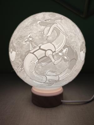 Legendary Pokémon Litofania