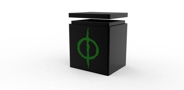 mtg DECK BOX phyrexian