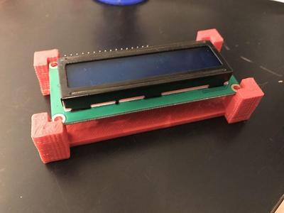 16x2 Display Holder