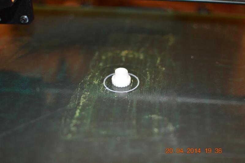 Parameterized  Flanged Machine Bolt Knob