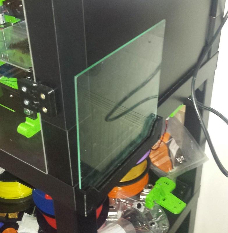 IKEA Lack 220x220 glass pane holder