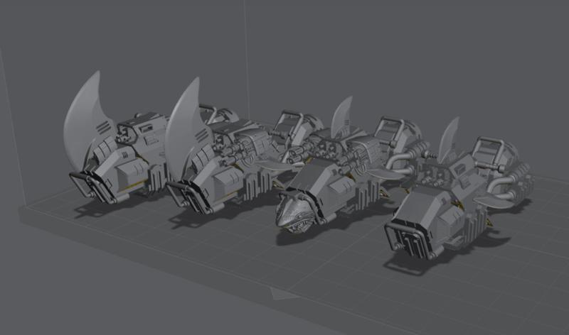 Great White Flight Bikes with Frickin' Lasers!