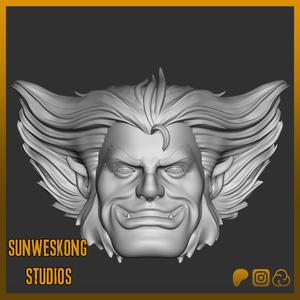 X-Men The Animated Series Style Beast Happy Headsculpt