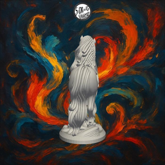 Majestic Roaring Wolf – SoliDRawinGs SG091