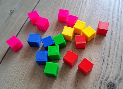Cube / Blokje 10x10x10 mm