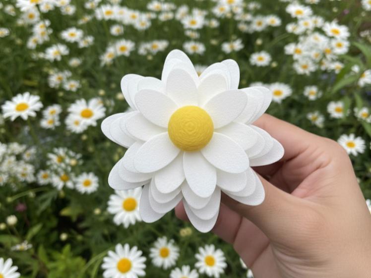 Daisy Flower Stick Spinner Fidget
