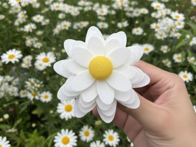 Daisy Flower Stick Spinner Fidget