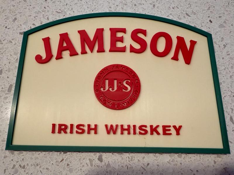 Jameson Irish Whisky Sign