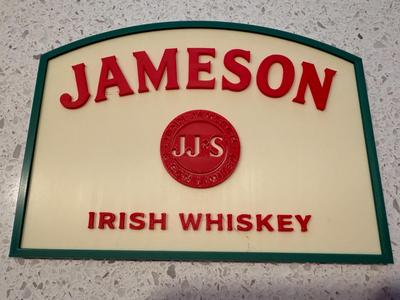 Jameson Irish Whisky Sign